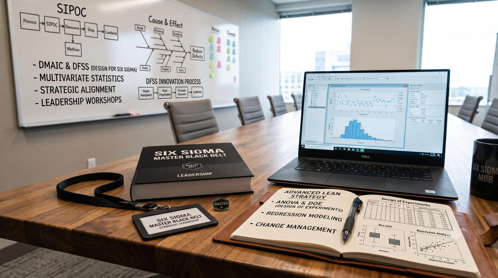 Master Six Sigma Black Belt Course — Lead Enterprise-Level Improvement