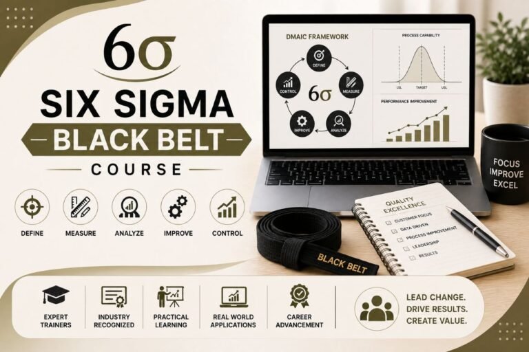 Six Sigma Black Belt Course — Lead Advanced Process Improvement