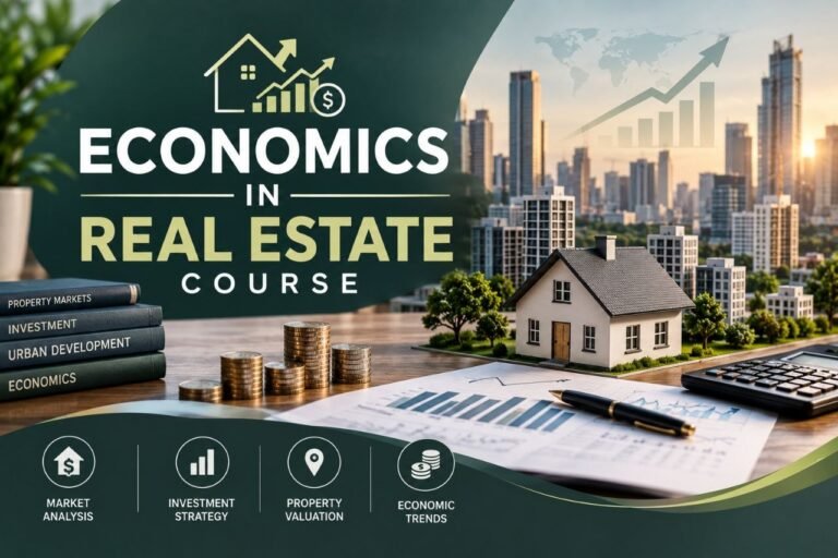 Economics in Real Estate Course — Understand Markets, Value & Investment