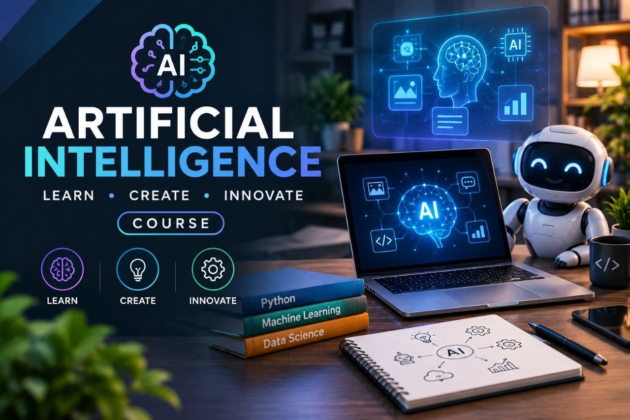🤖 Artificial Intelligence | Learn. Create. Innovate.