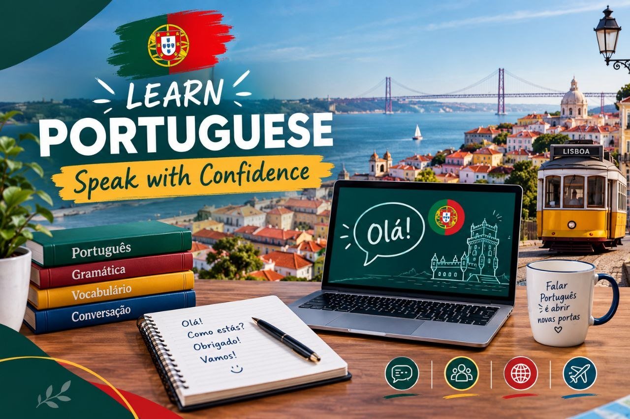 Learn Portuguese. Speak with Confidence | 🇵🇹🇧🇷 Aprenda Português!