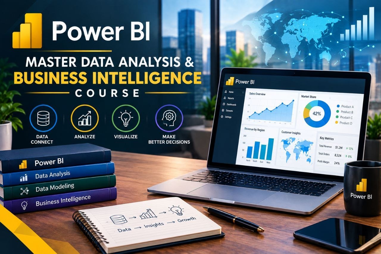 Power BI Course — Master Data Analysis & Business Intelligence