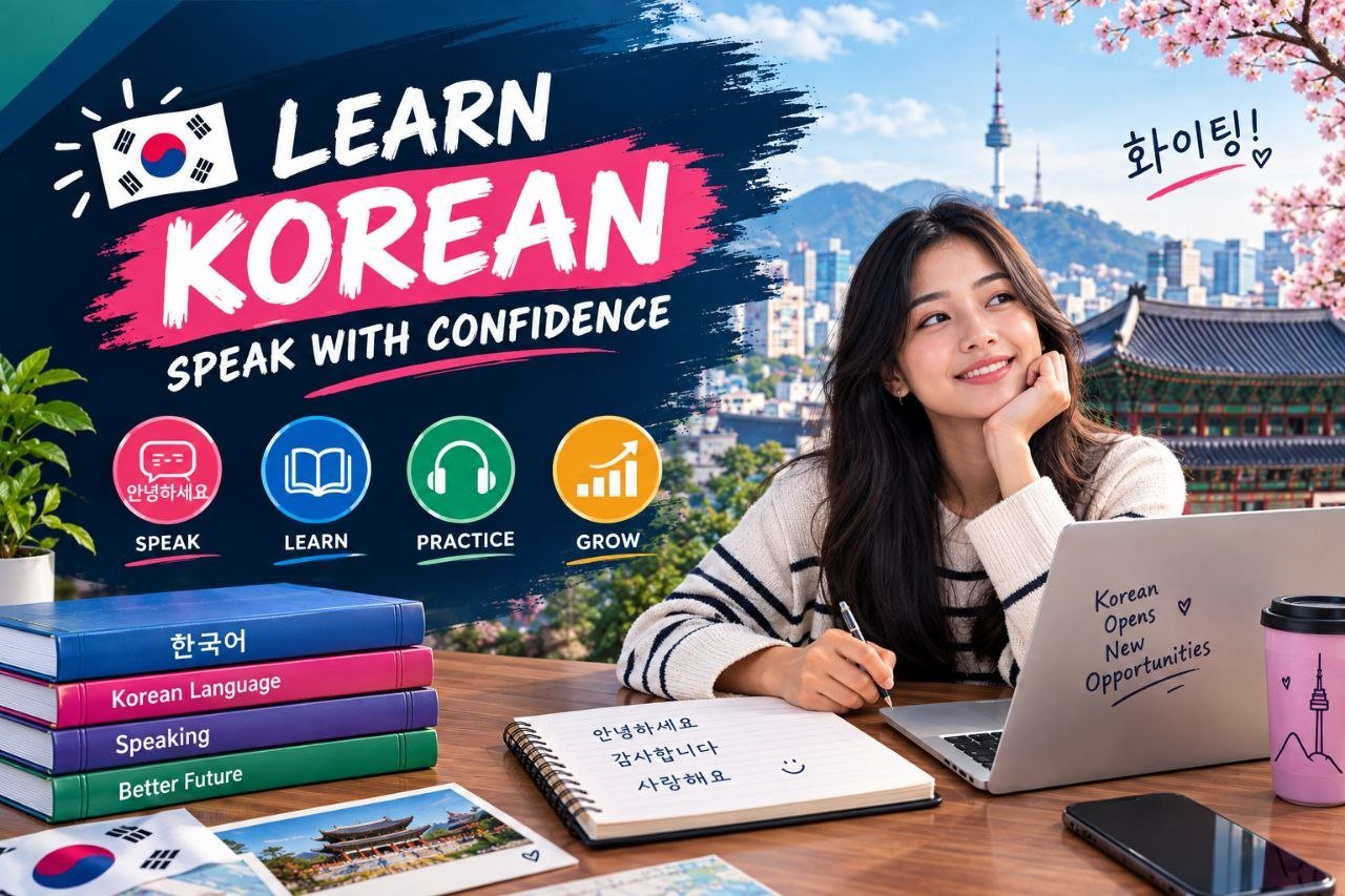 Learn Korean. Speak with Confidence | 🇰🇷 한국어를 배워요!